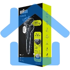 Электробритва Braun 51-W1600s белый/черный