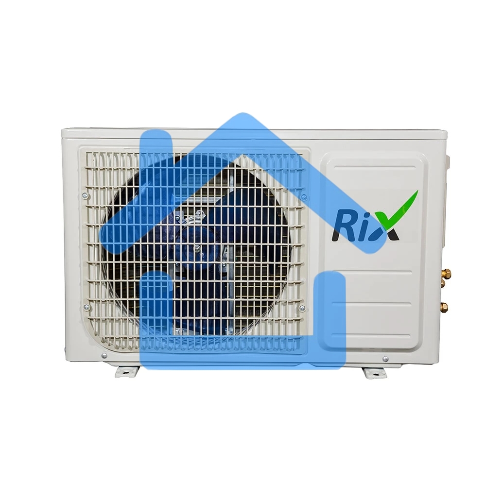 Кондиционер сплит-система настенного типа RIX LITE I/O-W24MB 24000 BTU, 70 м², 26/41 дБ, охлаждение, обогрев, осушение, белый