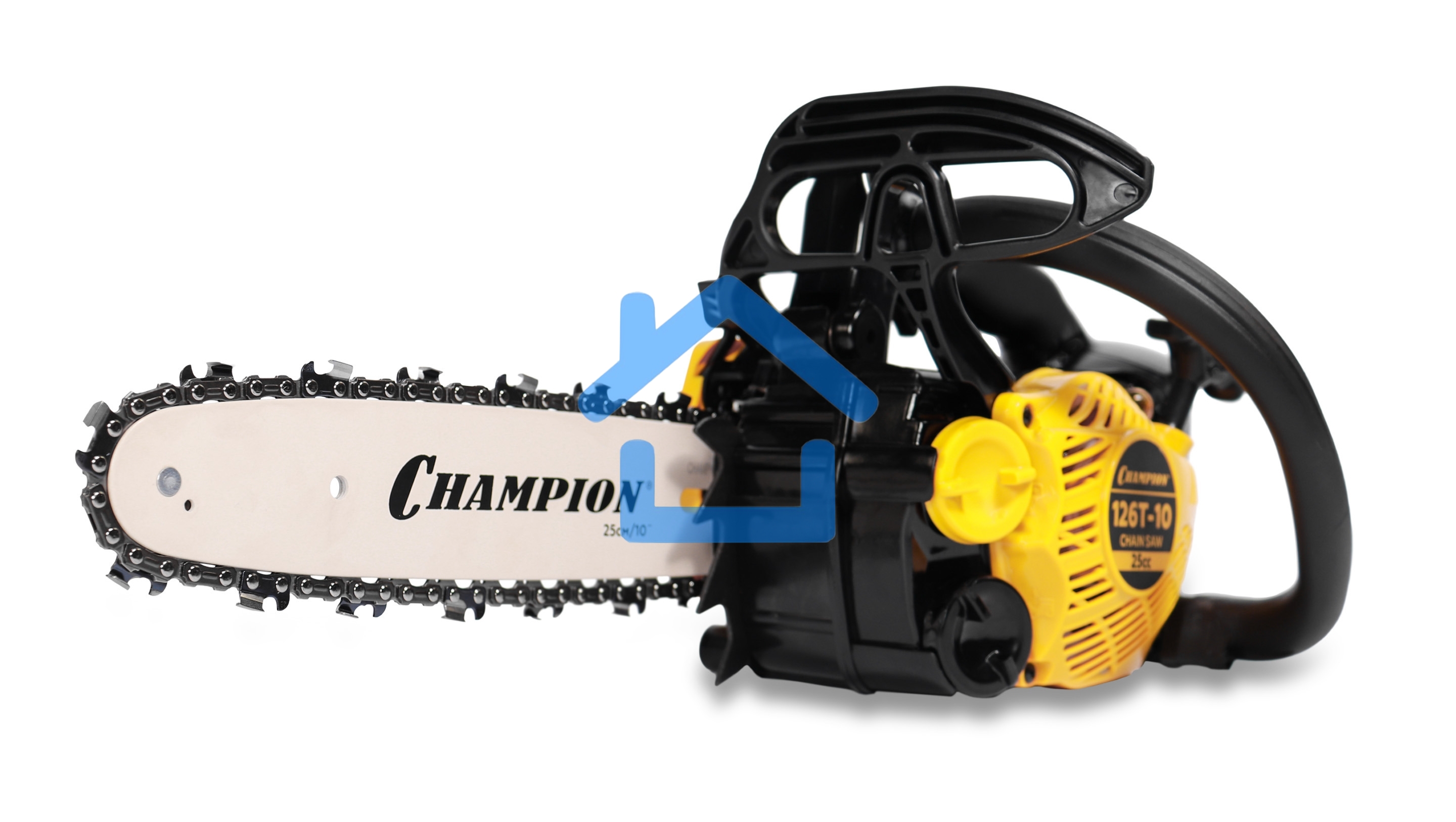 Бензопила CHAMPION 126T-10 1,15кВт 25см? 2,4кг