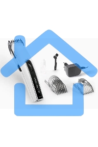 Машинка для стрижки Rowenta TN1400F1 белый/черный