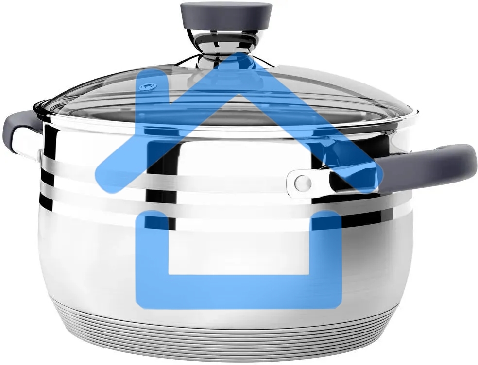 Кастрюля LARA LR02-471 Mercury 2,9 л, 18 см, нержавеющая сталь, с крышкой