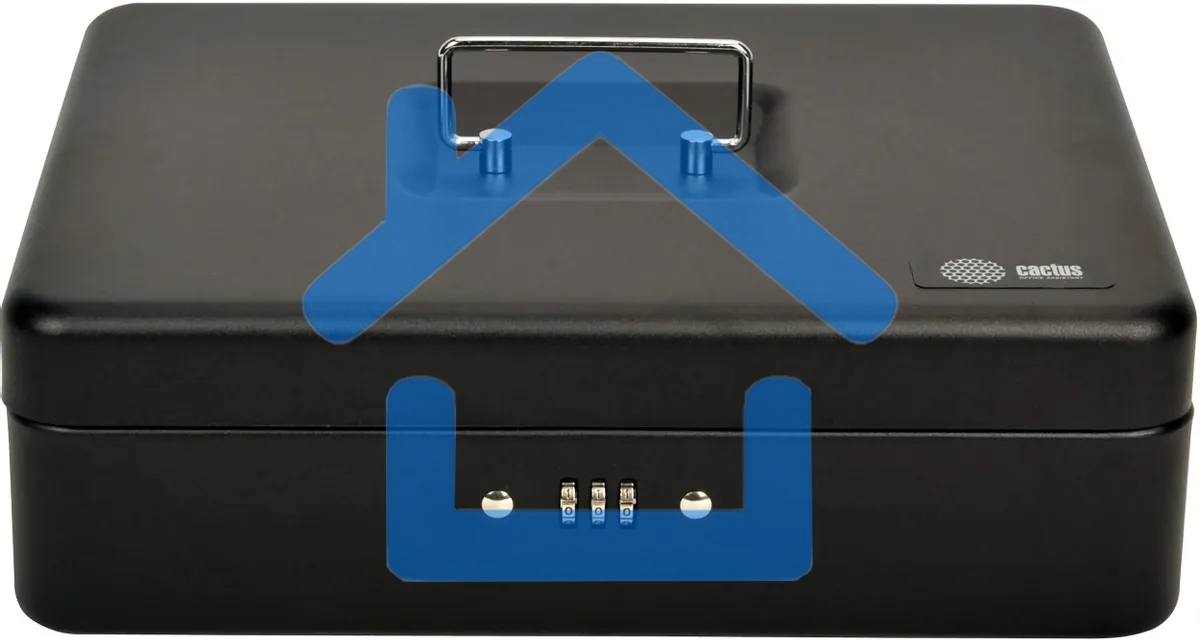 Ящик для денег без номинала Cactus CS-DCB-004 90x300x240 графитовый