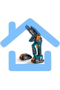 Пила цепная аккумуляторная Bort BKS-216-Li (2 АКБ + ЗУ)