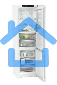 Холодильник Liebherr CBNC 5723-22 001 белый двухкамерный 255/94л морозилка снизу