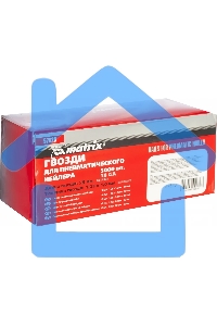 Гвозди для степлера Matrix для пнев. нейлера длина 50 мм ширина 125 мм тощина 1 мм 5000 шт