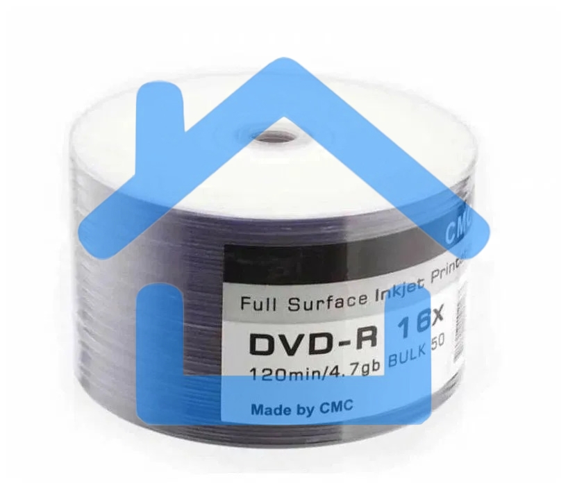 Диски CMC DVD-R 4,7 Gb 16x Bulk/50 Full Ink Print