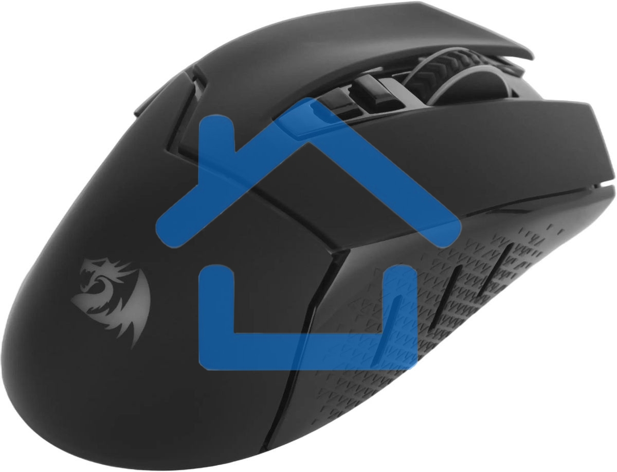 Мышь беспроводная Redragon Mirage Pro черный, 8000 dpi, радиоканал, USB, кнопки - 9