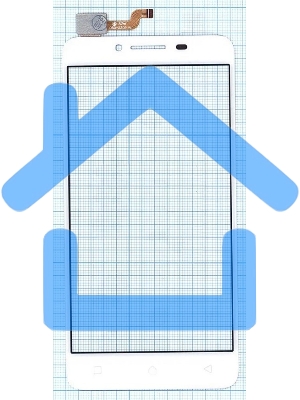 Сенсорное стекло (тачскрин) для Lenovo A3690, белое