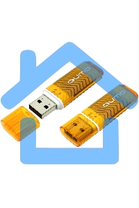 Флешка USB QUMO 32 Gb USB 2.0 Optiva 01 Orange корпус оранжевый