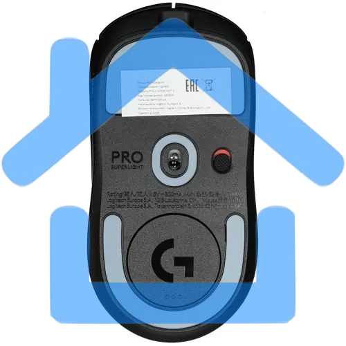 Мышь беспроводная Logitech G PRO X SUPERLIGHT 2 черный, 32000 dpi, радиоканал, USB, кнопки - 5