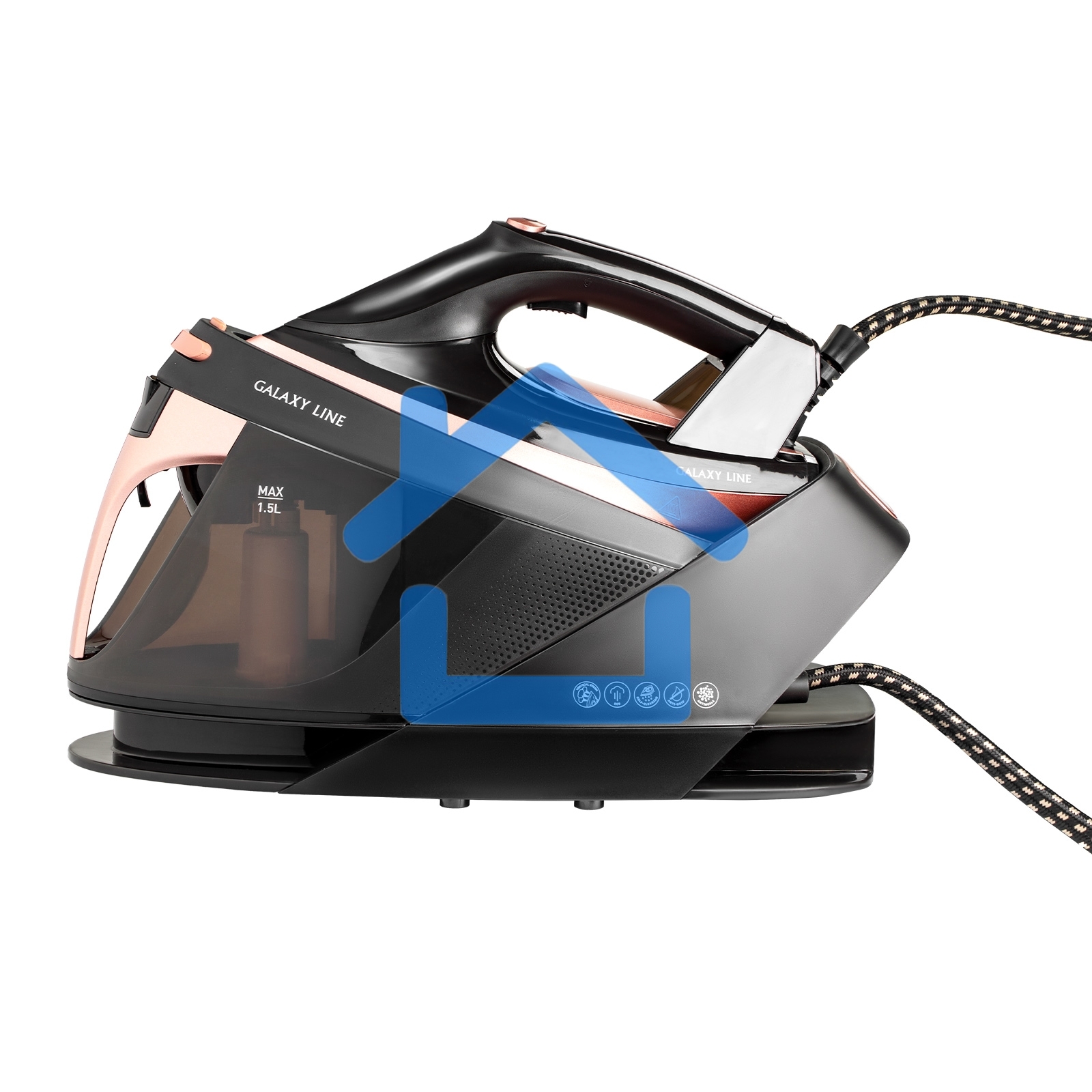 Парогенератор Galaxy Line GL 6173 2600Вт черный