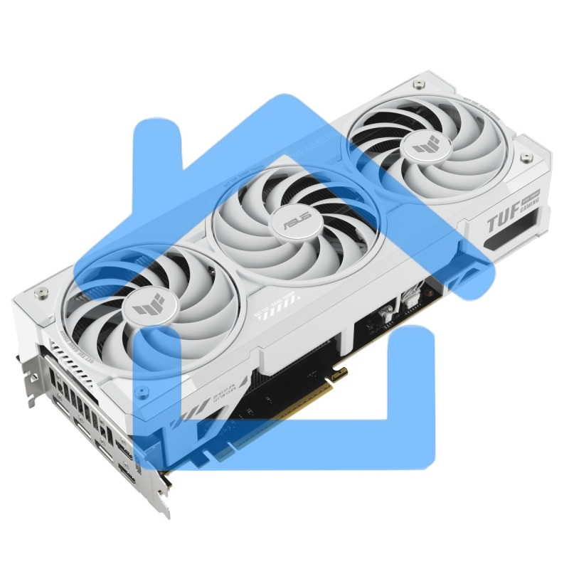 Видеокарта ASUS TUF-RTX5070TI-O16G-WHITEGAMING белый