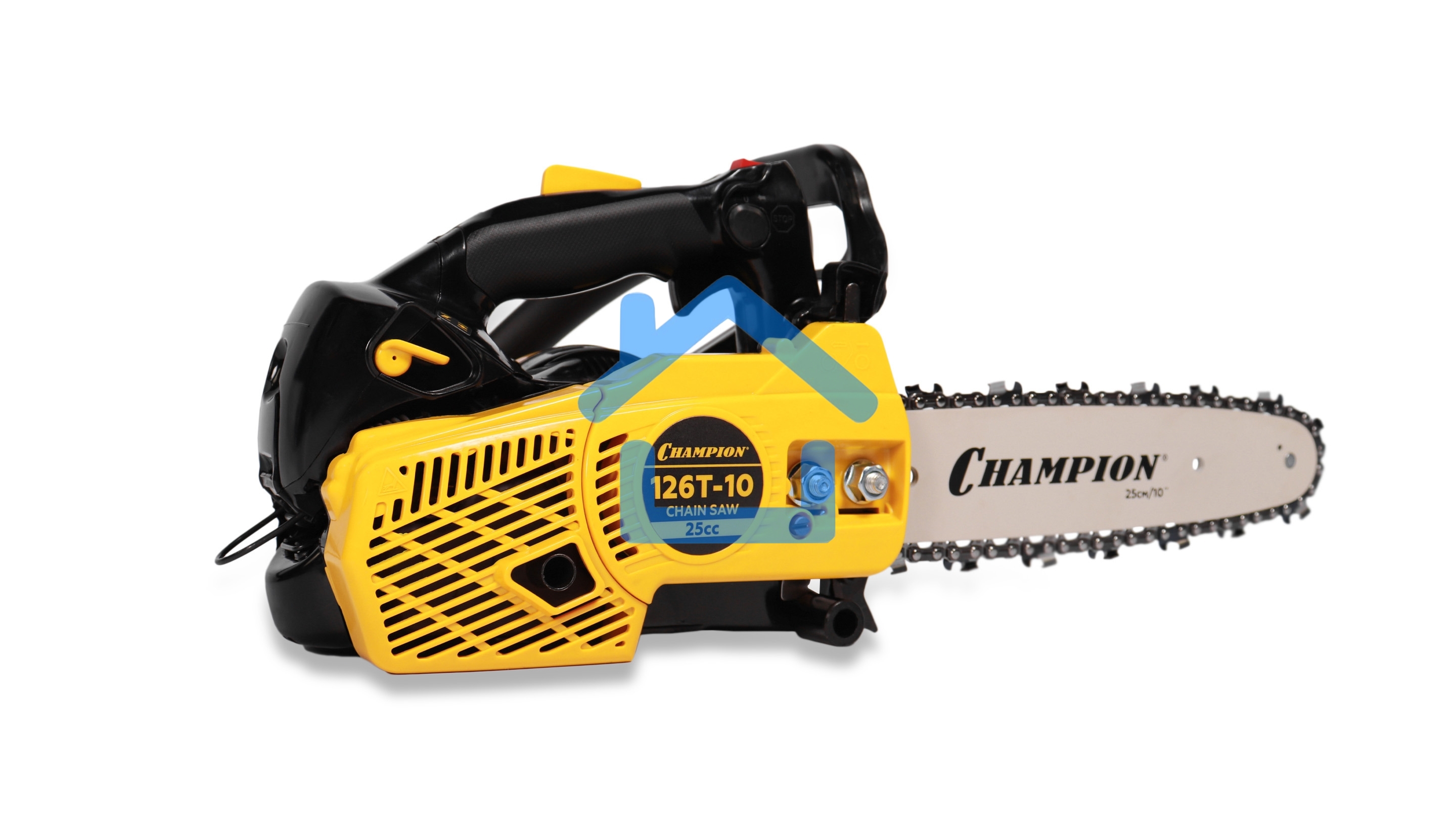 Бензопила CHAMPION 126T-10 1,15кВт 25см? 2,4кг