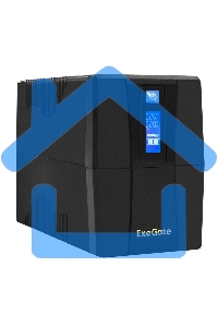 Источник бесперебойного питания ExeGate SpecialPro Smart LLB-1000.LCD.AVR.2SH.RJ.USB 1000VA/550W, LCD, AVR, 2*Schuko,RJ45/11,USB, черный