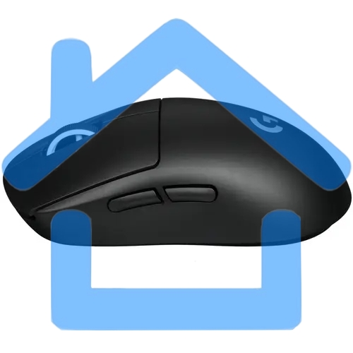 Мышь беспроводная Logitech G PRO X SUPERLIGHT 2 черный, 32000 dpi, радиоканал, USB, кнопки - 5