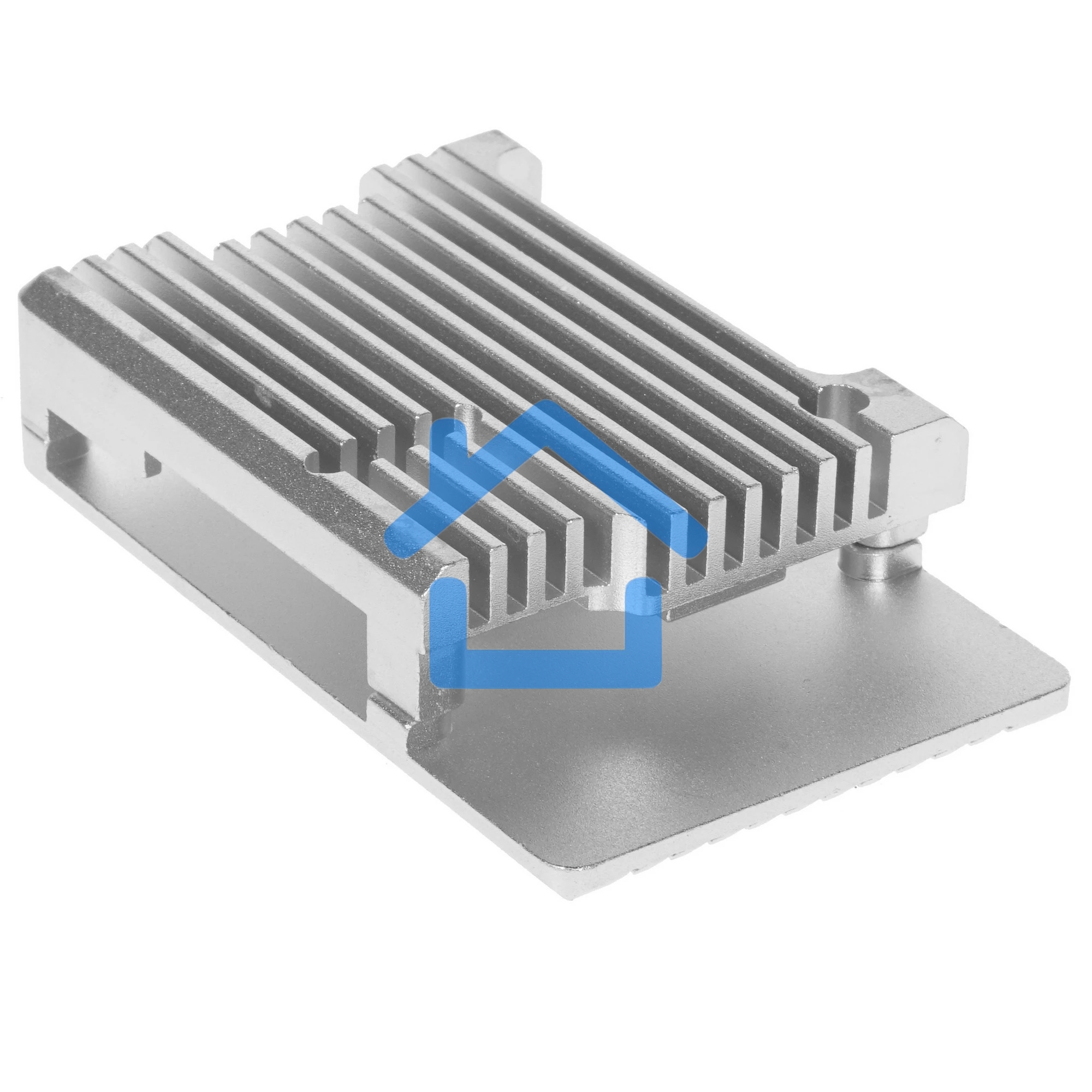 Корпус Qumo Aluminum case without fan, Raspberry Pi 3, silver(RS024)