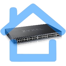 Коммутатор Smart L3 Lite Zyxel NebulaFlex XGS1935-52, rack 19