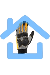 Перчатки универсальные Denzel 67991 усиленные, размер 10