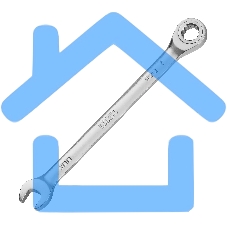 Ключ комбинированный трещоточный Denzel 14703 9 мм, CrV, матовый хром