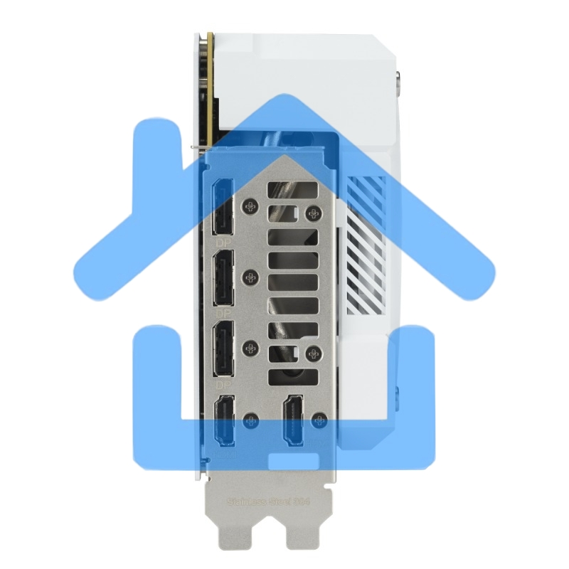 Видеокарта ASUS TUF-RTX5070TI-O16G-WHITEGAMING белый