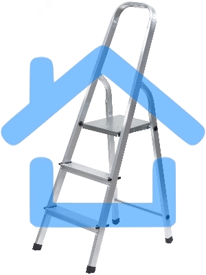 Лестница-стремянка алюминиевая Fit 3 ступени, вес 2 .62кг