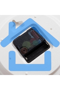 Часы настенные аналоговые Бюрократ WALLC-R83P D22см белый/бежевый