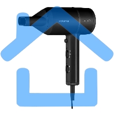 Фен Polaris PHD 2044Ti Quattro Ionic черный