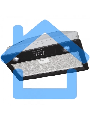 Вытяжка встраиваемая Zigmund & Shtain K 356.51 B черный, 49.3 см, 450 куб. м/ч, 63 дБ