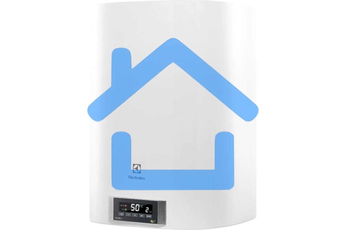 Водонагреватель накопительный Electrolux EWH 80 Formax DL, 2 кВт., электронное упр., горизонтальное/вертикальное размещение