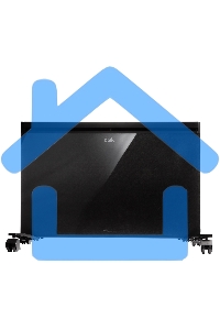 Конвективно-инфракрасный обогреватель Ballu Plaza Solar BIHP/S-2500 черный, 2500 Вт, 25 м2, термостат, дисплей