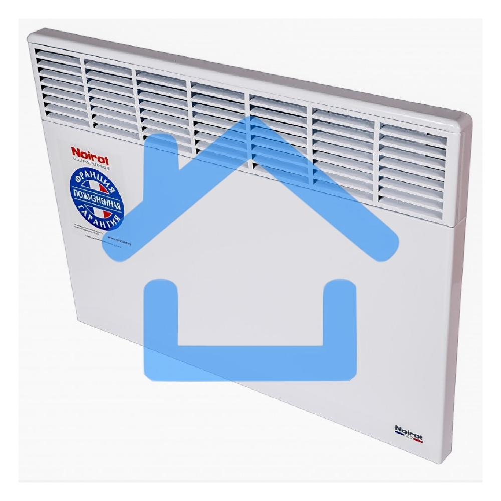 Конвектор Noirot CNX-4 plus 1500Вт белый, 1500 Вт, 15 м2, термостат