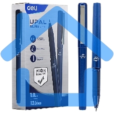 Ручка гелевая Deli Upal EG61-BL синий, d=1мм, синие чернила
