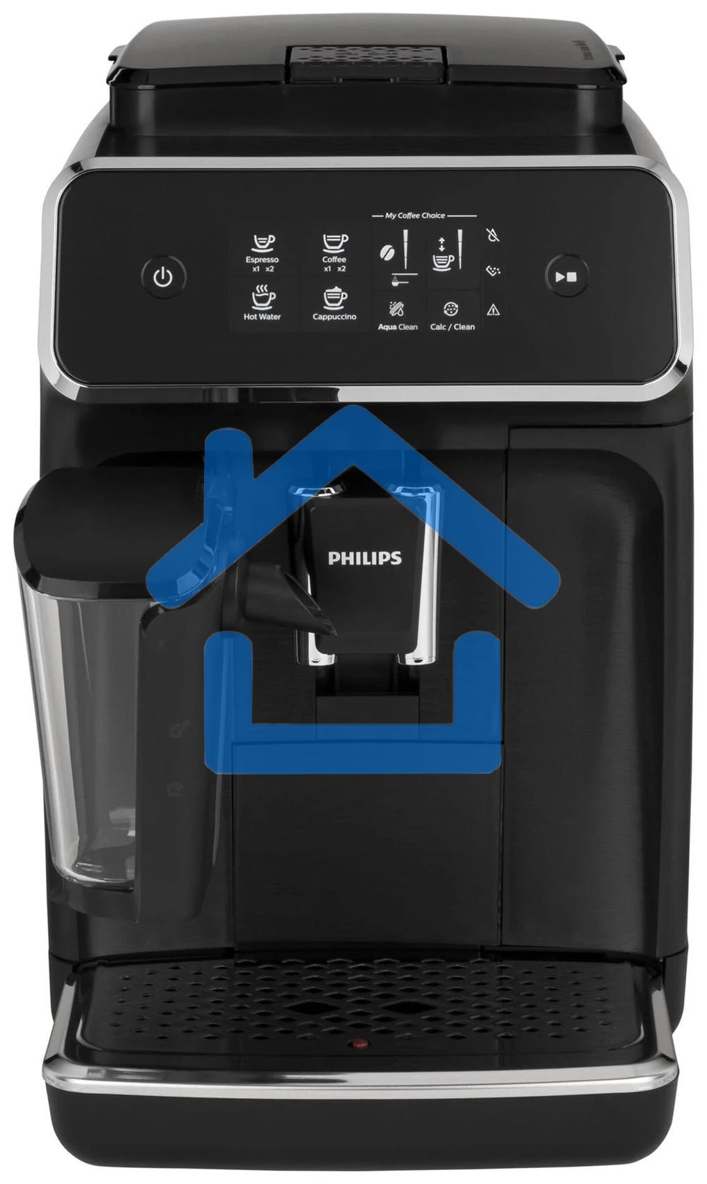 Кофемашина автоматическая Philips EP2232/40 черный, исп. кофе - зерновой/молотый, 1,8 л, 1500 Вт, 15 Бар