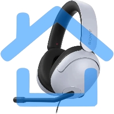 Гарнитура накладные Sony INZONE H3 1.2м белый/черный проводные оголовье