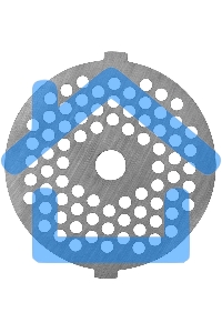 Мясорубка электрическая Starwind SMG3120 1500Вт белый