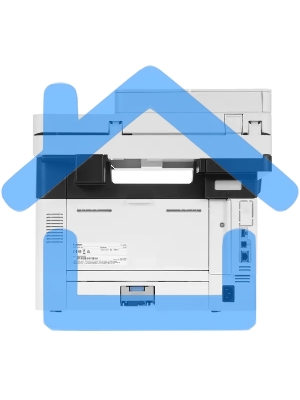 МФУ лазерное Canon i-Sensys MF453dw (5161C007), A4, ч/б, печ. 38 стр/мин., скан. до 38 стр/мин (ч/б) 13 стр/мин (цвет), 1200 x 1200 dpi (принтер) 600x600dpi (сканер), USB, RJ-45, Wi-Fi, Air Print, Mopria