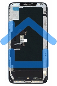 Дисплей Amperin для Apple iPhone XS Max в сборе с тачскрином (Soft Oled), черный