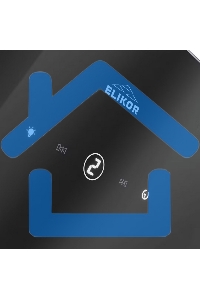 Вытяжка наклонная Elikor Rise BK 50 черный, 50 см, 750 куб. м/ч, 56 дБ