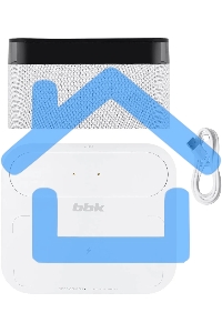 Портативная колонка BBK BTA2020 белый 5W 1.0 BT 10м 1200mAh