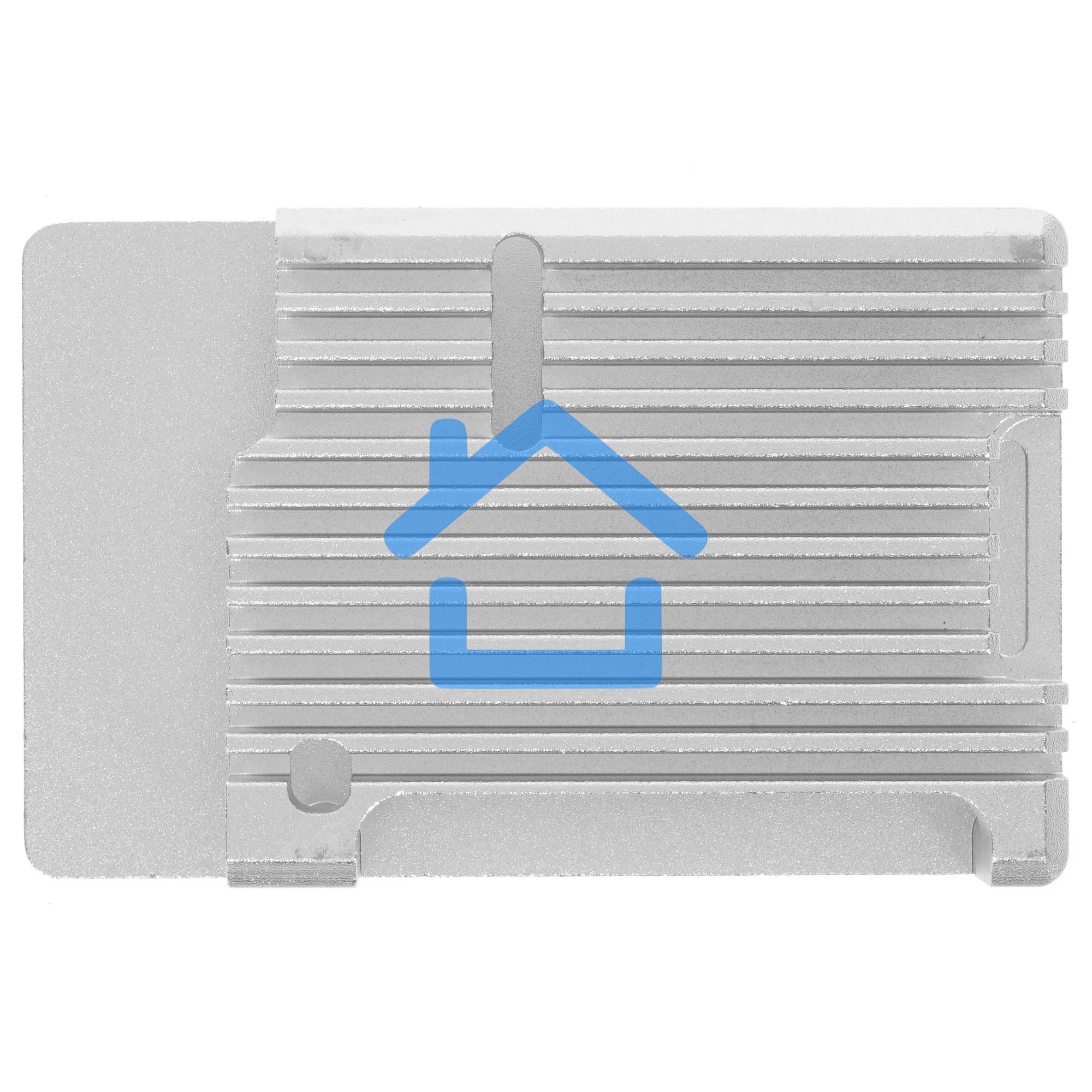 Корпус Qumo Aluminum case without fan, Raspberry Pi 3, silver(RS024)