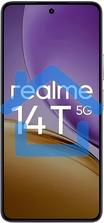 Смартфон Realme 14T 5G RMX5078 12/256Gb фиолетовый