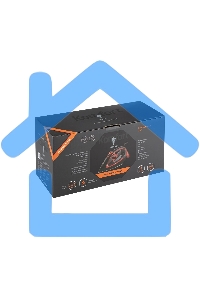 Утюг LEONORD LE-1805 красно-черный