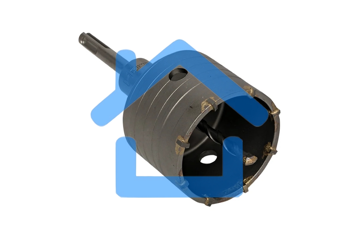 Коронка буровая по бетону с оснасткой TCT-72 М22 SDS-plus Master EKF tct-72-m22