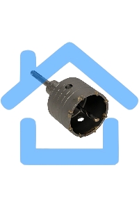 Коронка буровая по бетону с оснасткой TCT-72 М22 SDS-plus Master EKF tct-72-m22