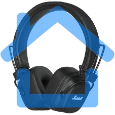 Наушники Marshall Major V On-Ear Wireless черный