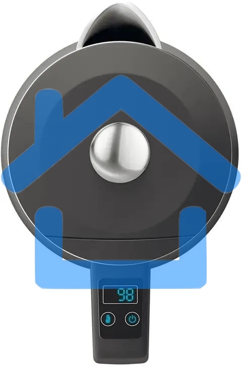 Чайник электрический Redmond SkyKettle KM231S 1.7 л, 2200 Вт, серый