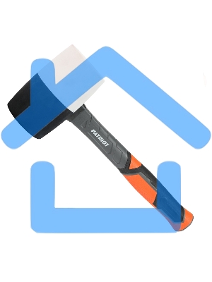 Киянка PATRIOT RMF-680BW черно-белая, с фиберглассовой рукояткой, 680г