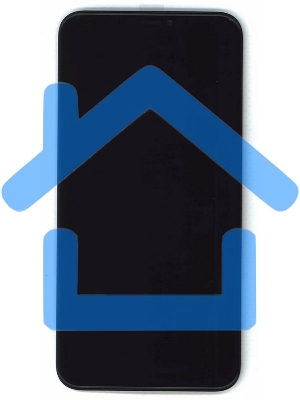 Дисплей Amperin для Apple iPhone XS Max в сборе с тачскрином (Soft Oled), черный