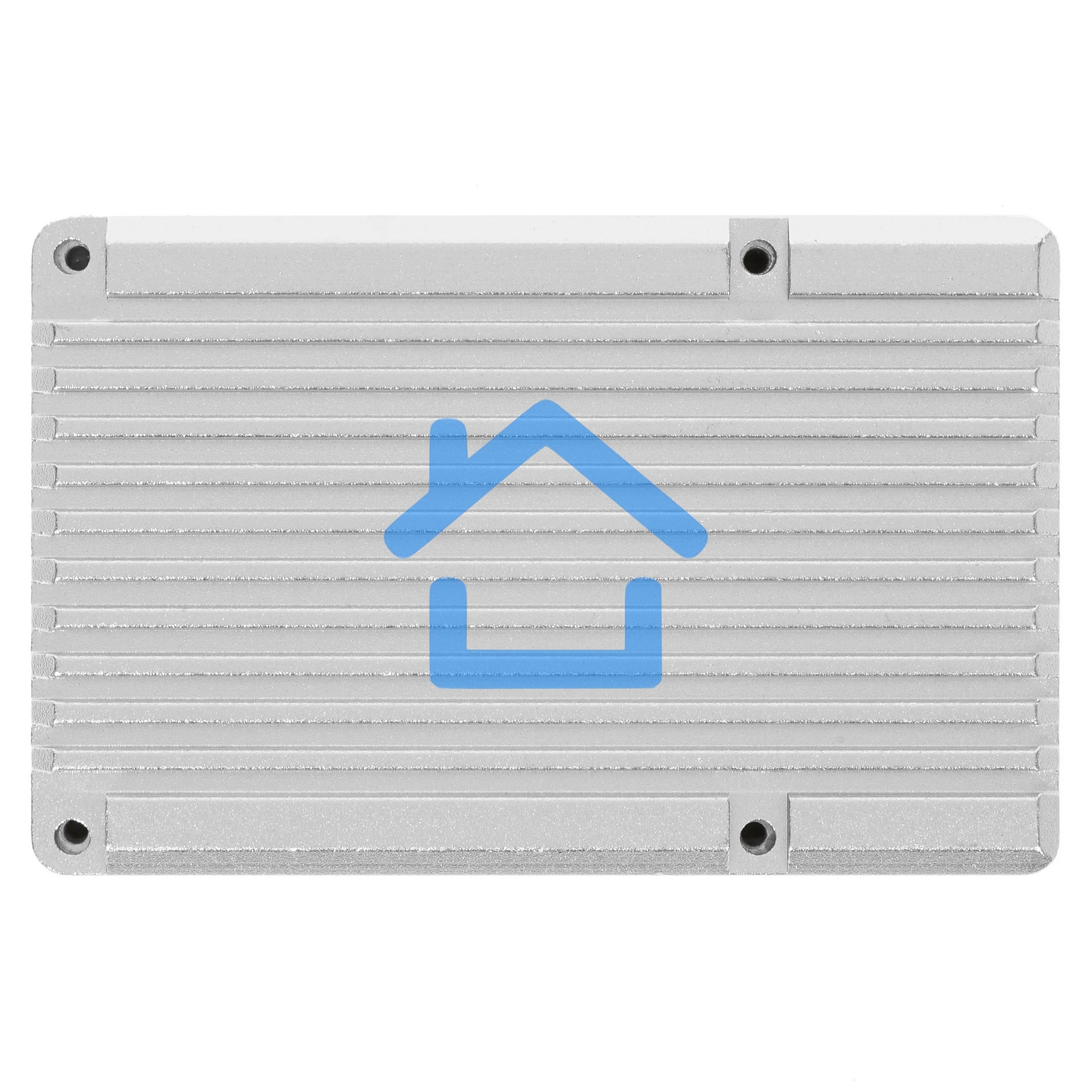 Корпус Qumo Aluminum case without fan, Raspberry Pi 3, silver(RS024)