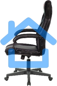 Кресло игровое A4Tech Bloody GC-200, черный, эко.кожа, крестовина пластик